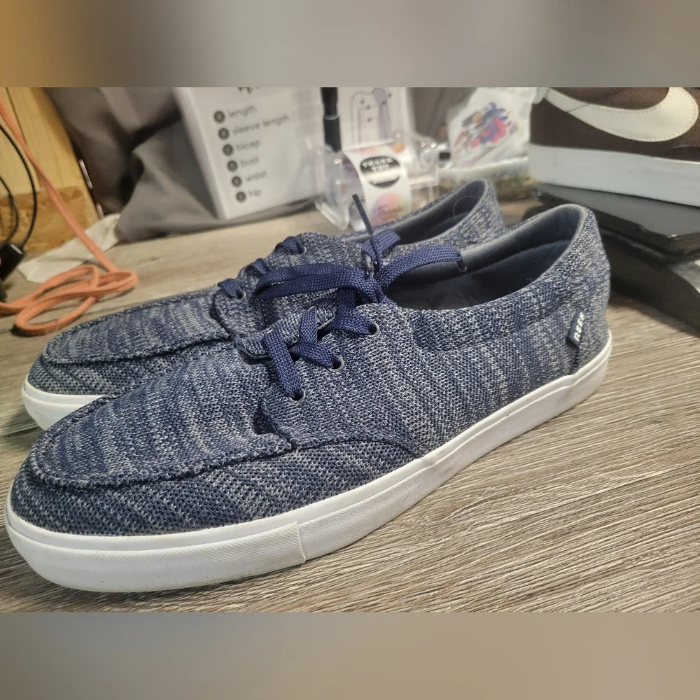 Reef Deckhand 3 Men’s Size 9.5‎ Shoes Blue Fabric Breathable